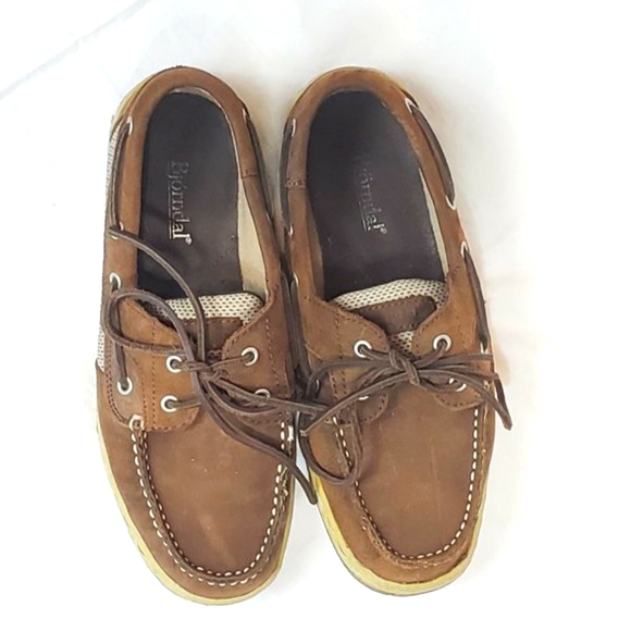 Bjorndal Brown Suede Deck Shoes - Picture 4 of 6